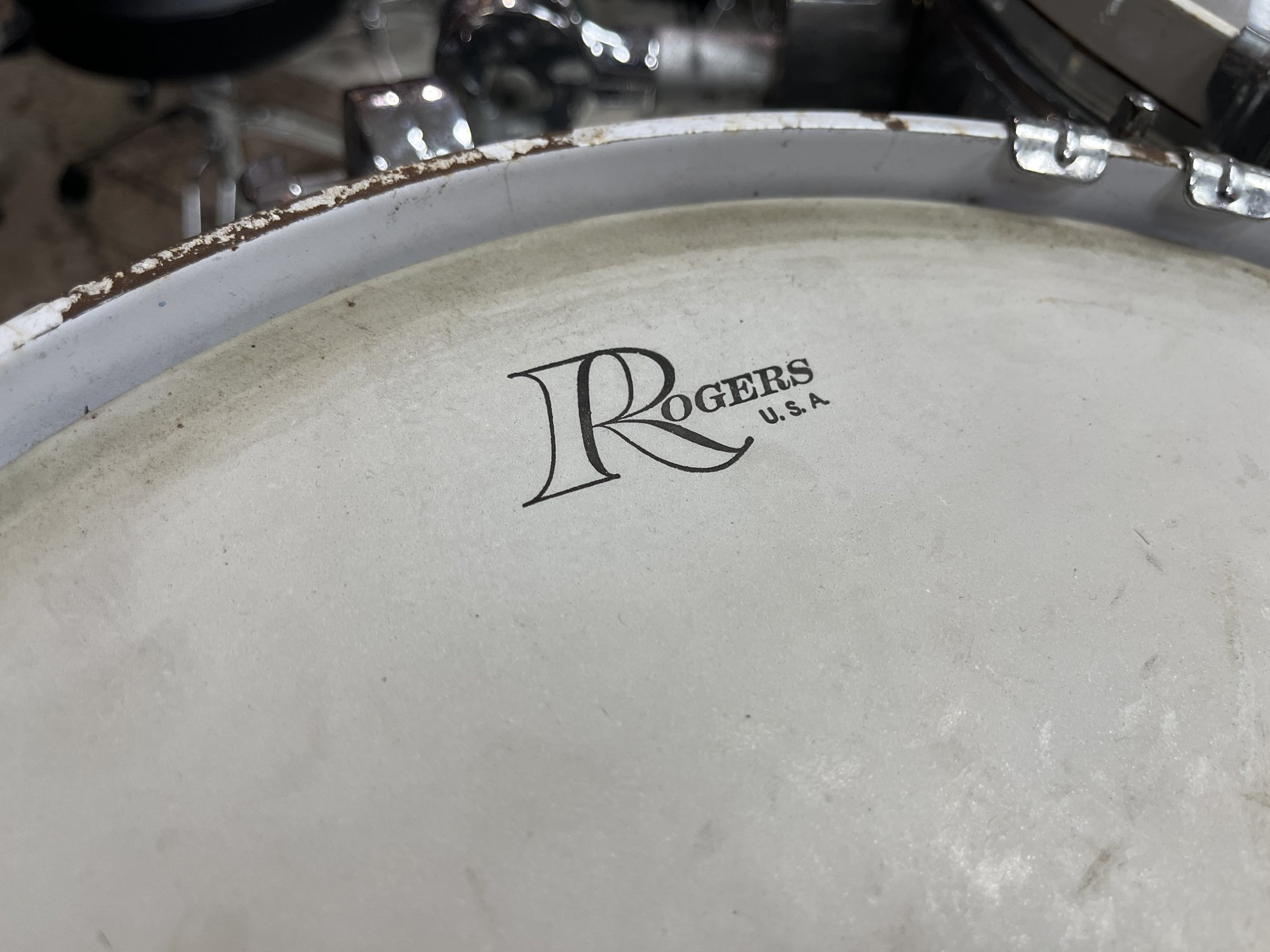 Rogers Chrome over Brass Timbales 13 & 14 - Garibaldi