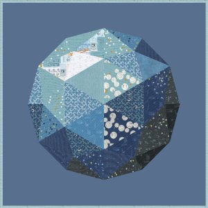 Globe pattern by Zen Chic