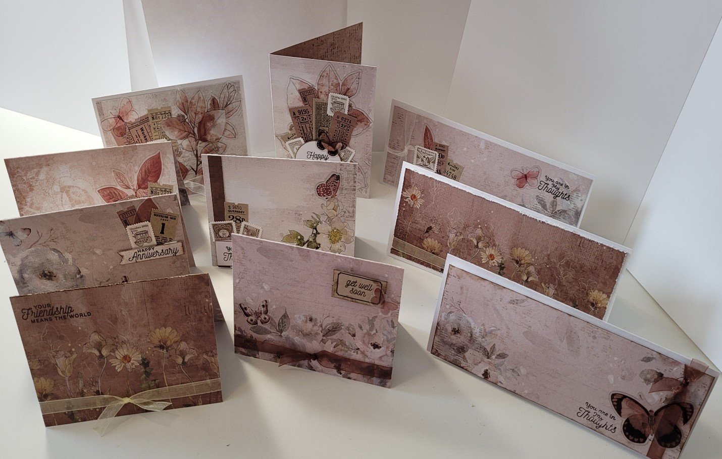 49 and Market Toast Card Kit By Sandra 040123