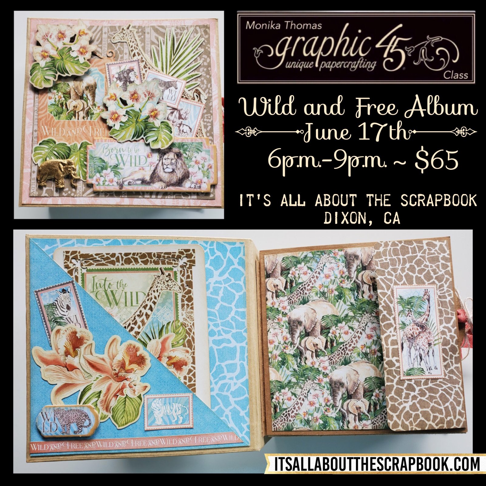 Graphic 45 Wild and Free Album