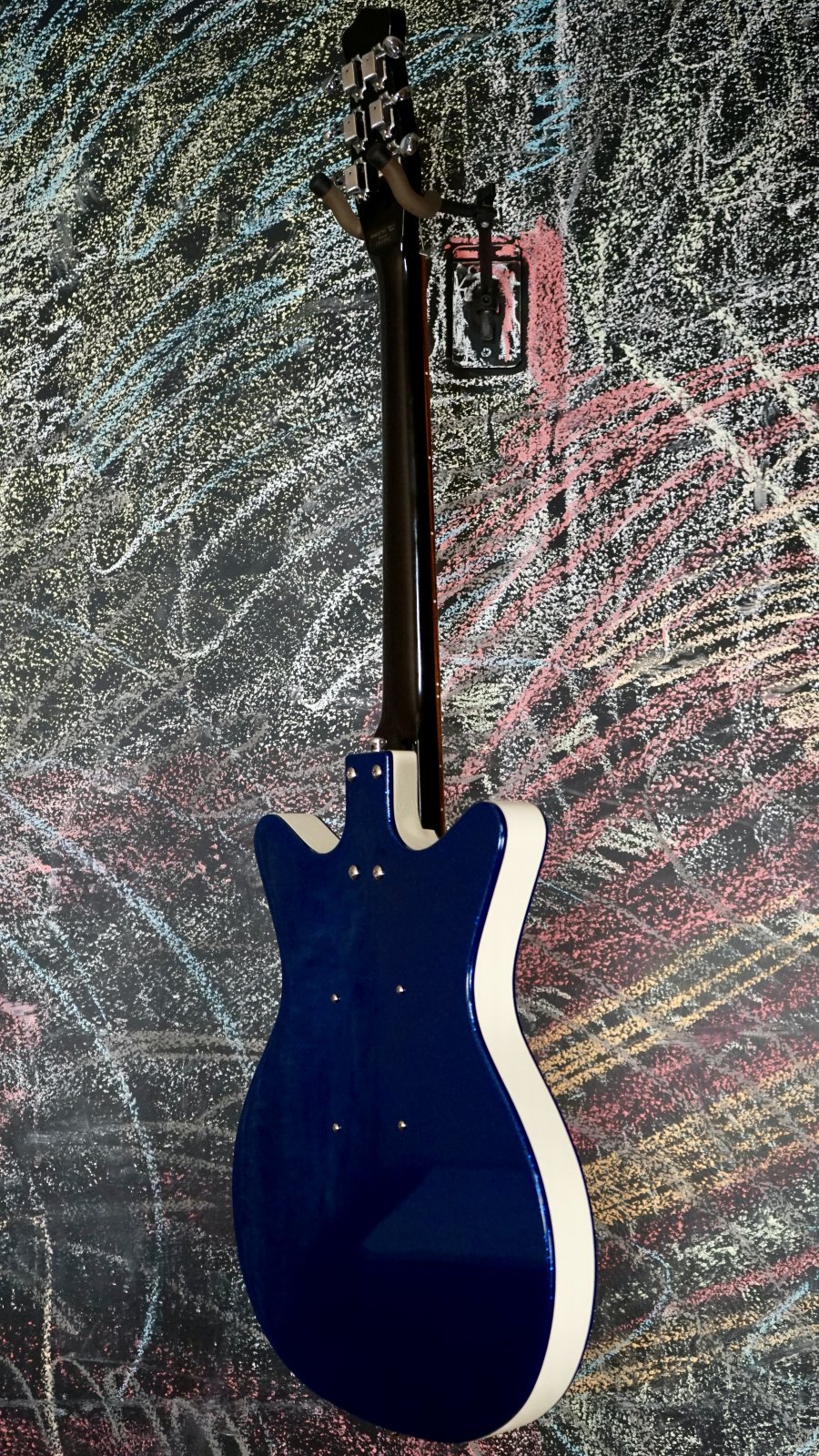 USED Danelectro '59 DC NOS+ Deep Blue Metalflake