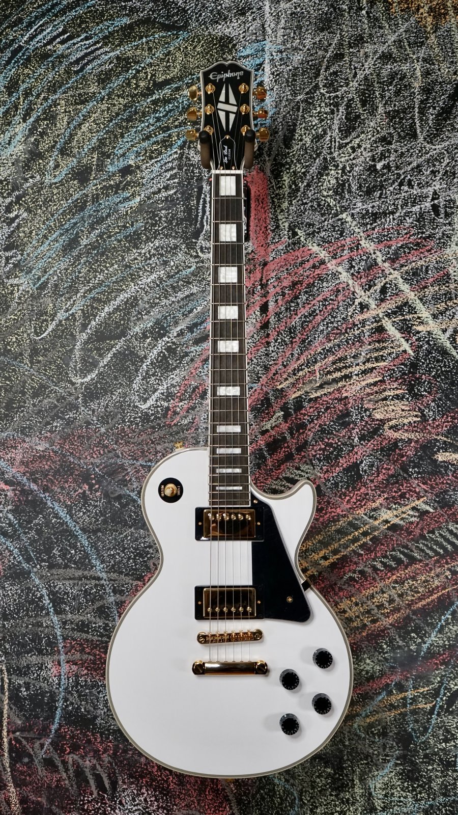 Epiphone Les Paul Custom Alpine White