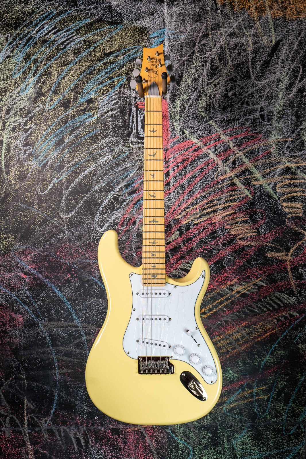 PRS SE Silver Sky - Moon White, Maple