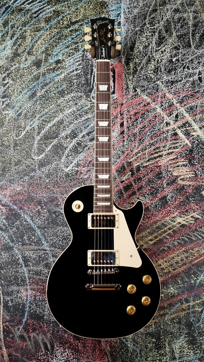 Used Gibson Les Paul Standard Bigsby Ebony 2006 | Cream City