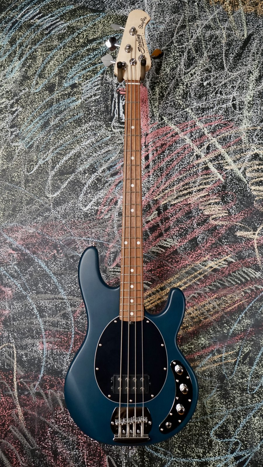 STERLING ( スターリン )RAY5 Trans Blue Satin Sterling by musicman SUB Ray5 (JAT) - trans blue satin Solid