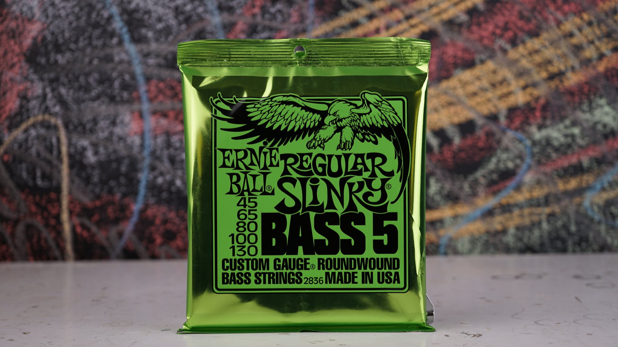 Ernie Ball Bass Strings Regular Slinky 5 2836 749699128366