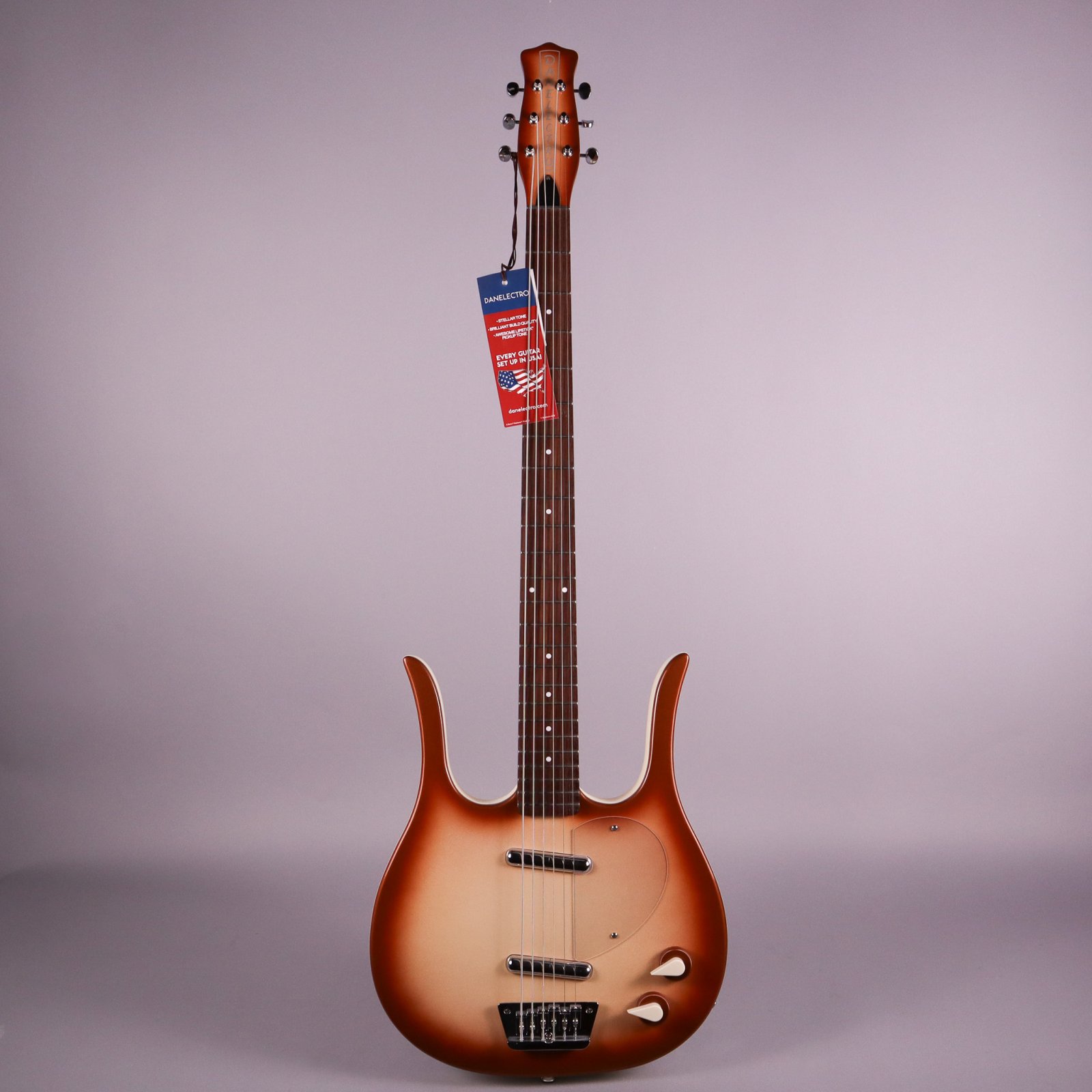 Danelectro Longhorn Baritone Guitar - 611820026455