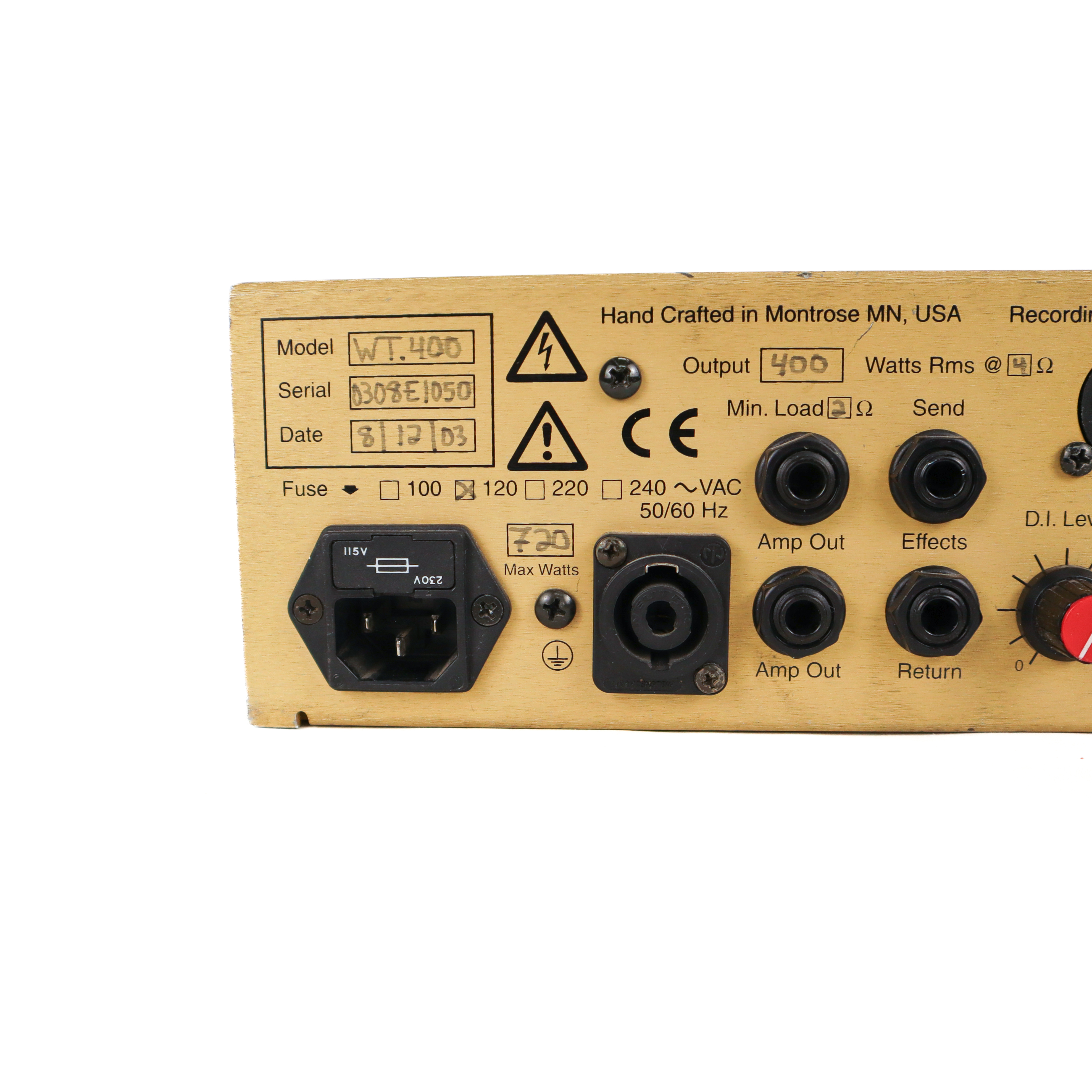 EDEN WT-400 ベースアンプ ヘッド