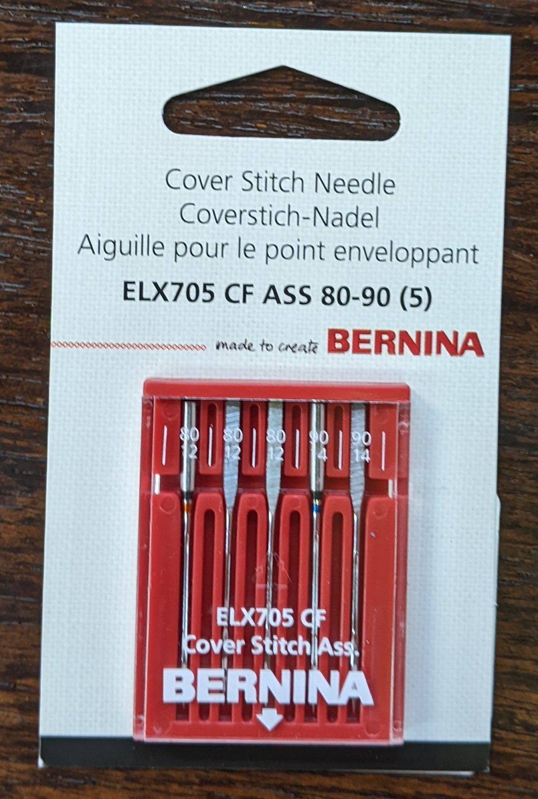BERNINA Cover stitch needles L8 series