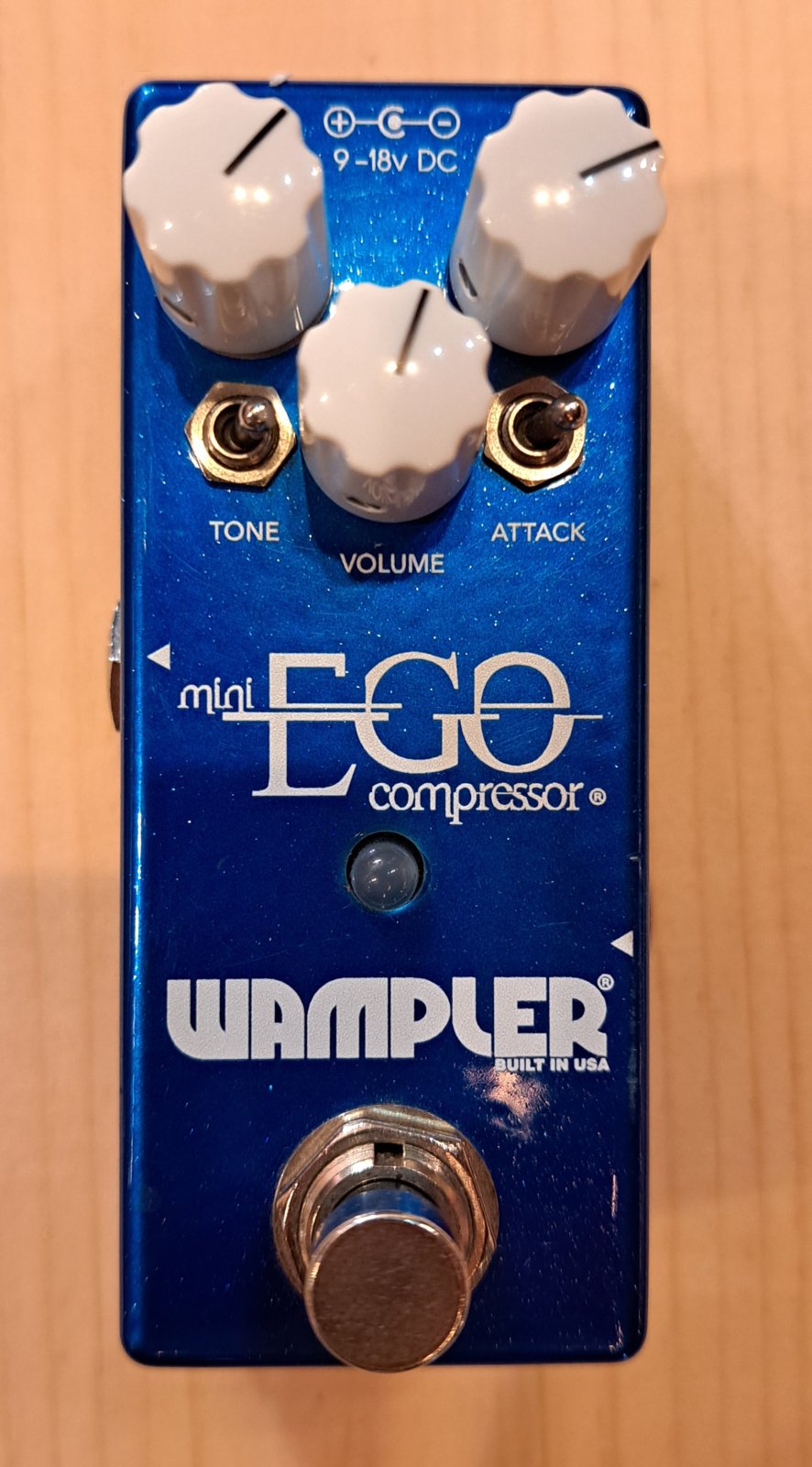 WAMPLER EGO MINI COMPRESSOR GUITAR PEDAL