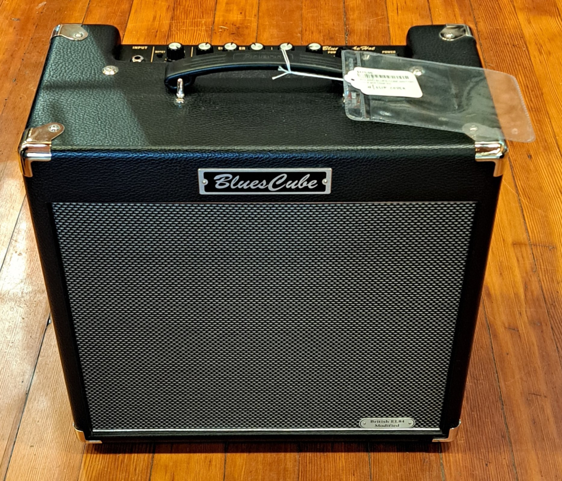 ROLAND BLUES CUBE HOT BRITISH EL84 MODIFIED 30 WATT COMBO AMP W  