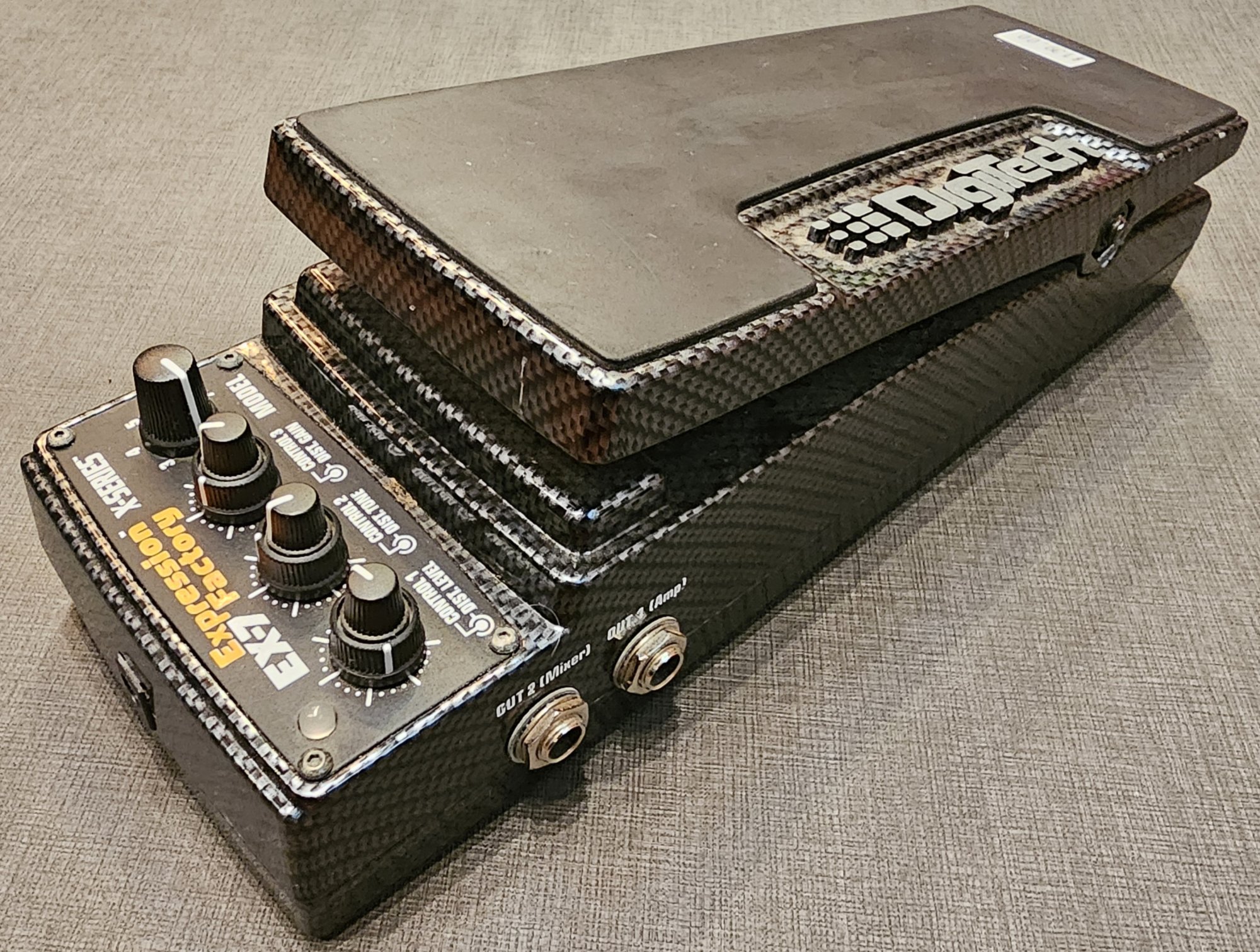 DIGITECH FX-7 EXPRESSION FACTORY PEDAL W POWER SUPPLY