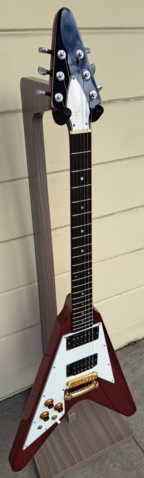 ギター Bacchus Flying V model Brian Bacchus Electric Guitar Flying V Type Brian by Bacchus