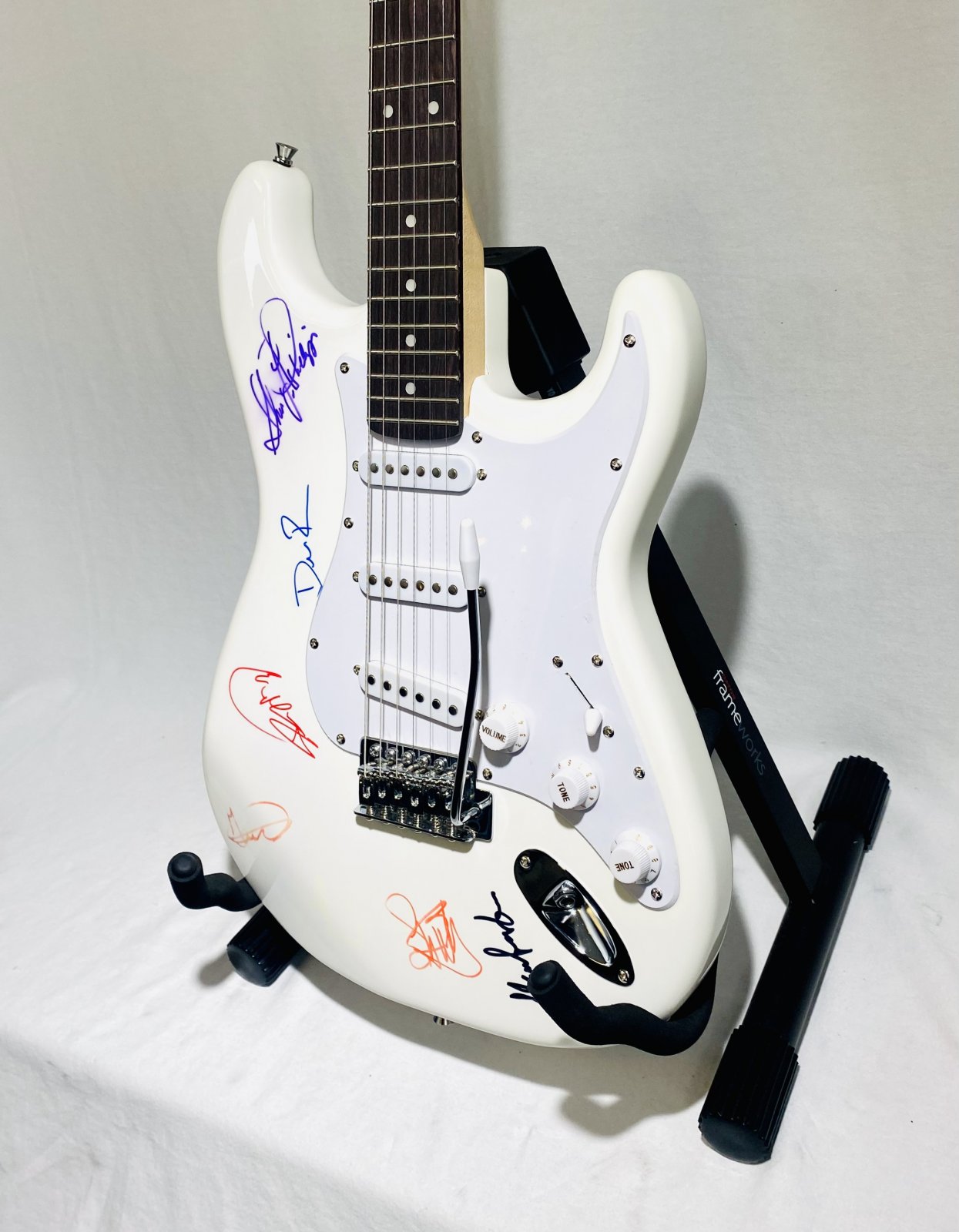Austin Guitars Stratocaster Electric Guitar White