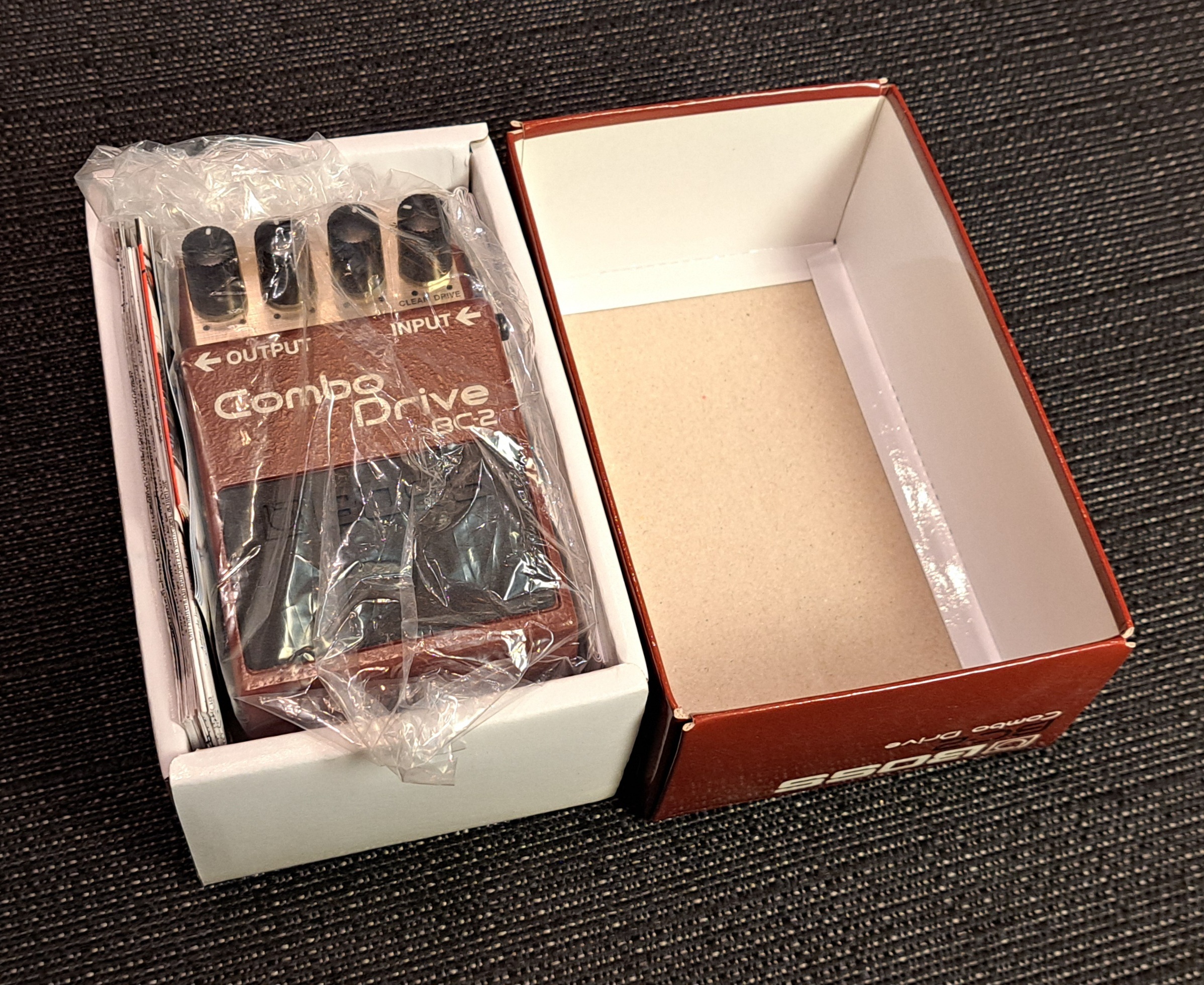 BOSS BC-2 COMBO DRIVE PEDAL W/BOX (USED)