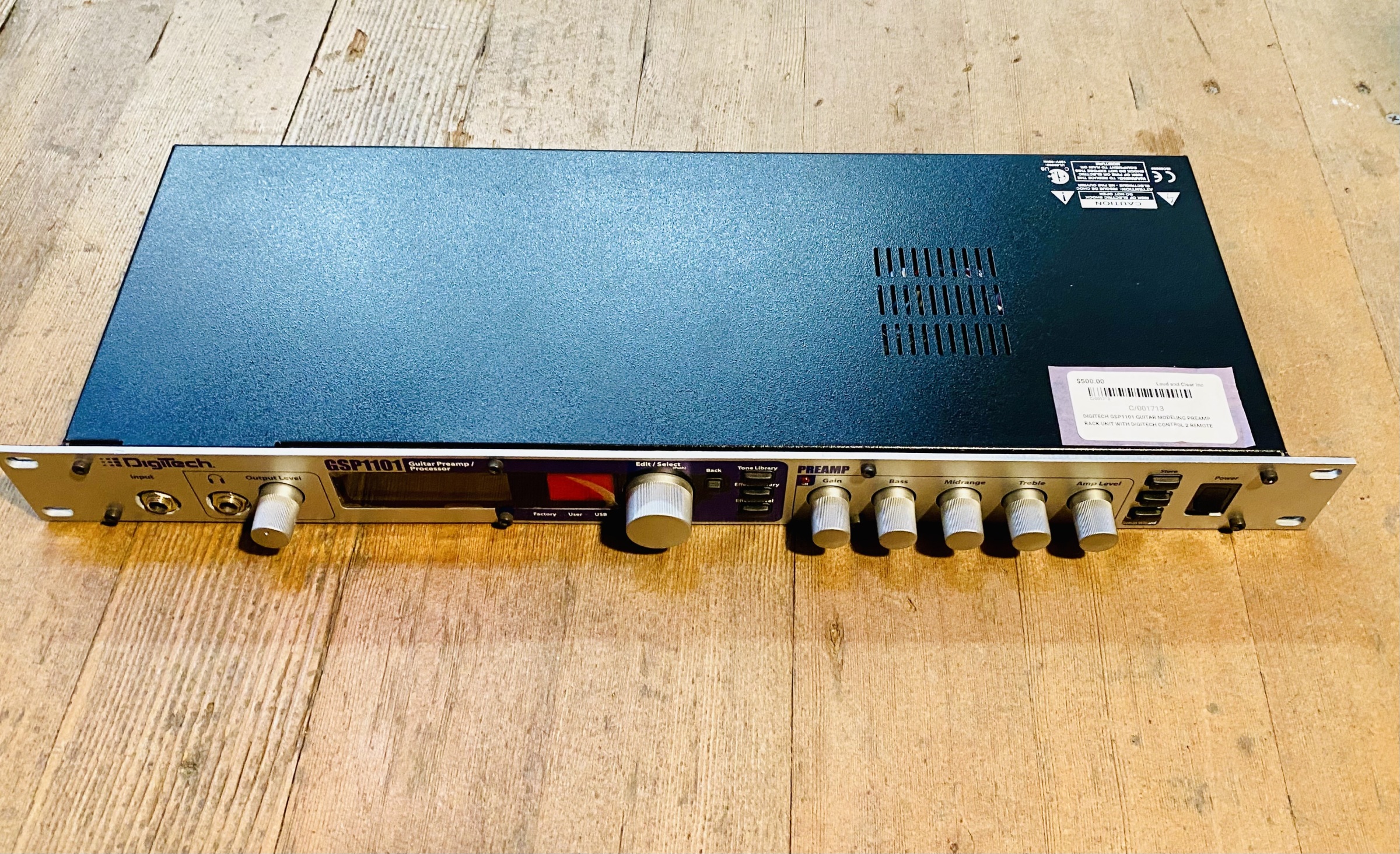 DIGITECH ギタープリアンプ GSP1101 Control 2セット DigiTech Control2 Foot Controller Black | Guitar Center