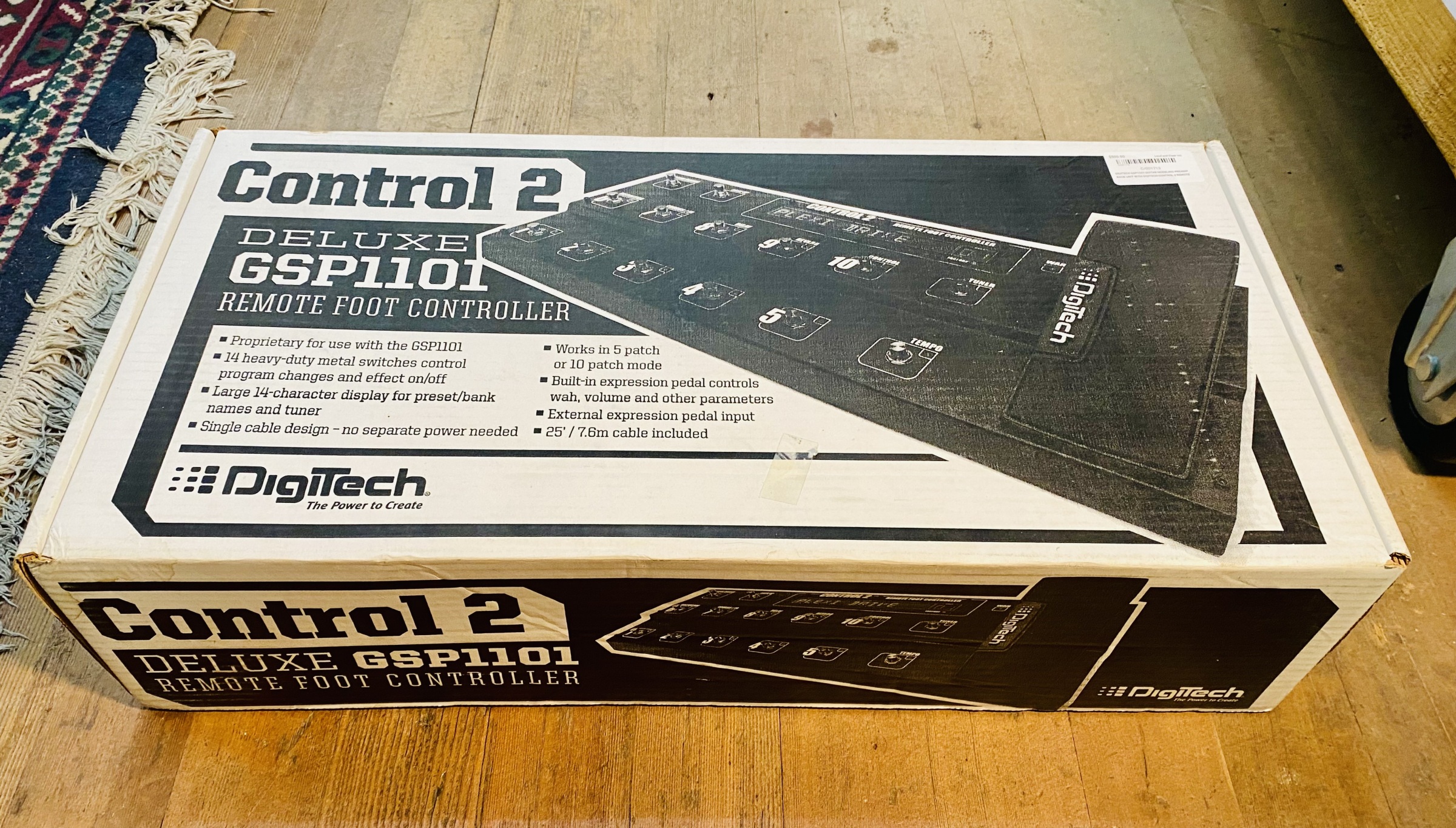 DIGITECH ギタープリアンプ GSP1101 Control 2セット DigiTech Control2 Foot Controller Black | Guitar Center