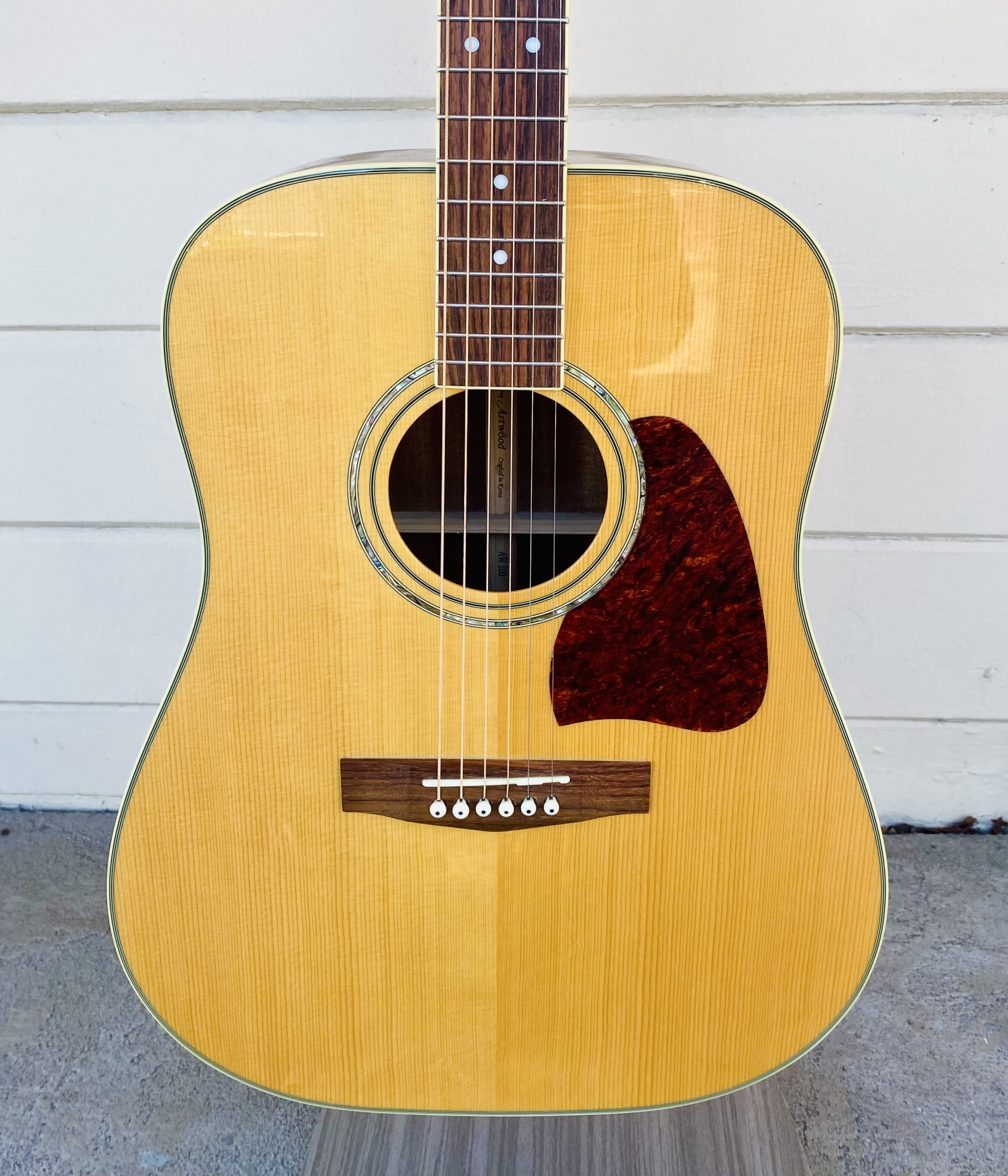 ギター Ibanez AW-100 Ibanez AW100 Natural – Chicago Music Exchange