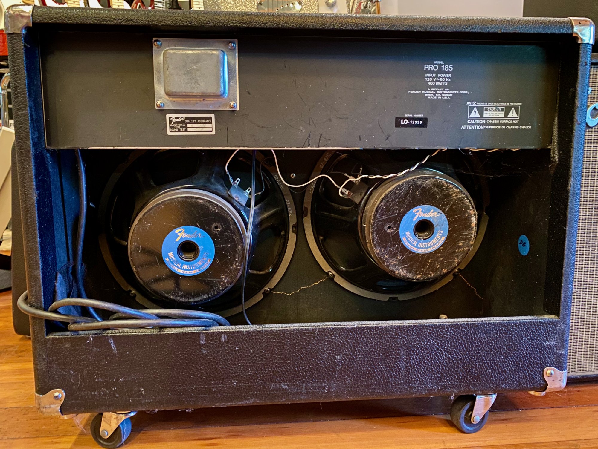 fender pro 185 guitar amp