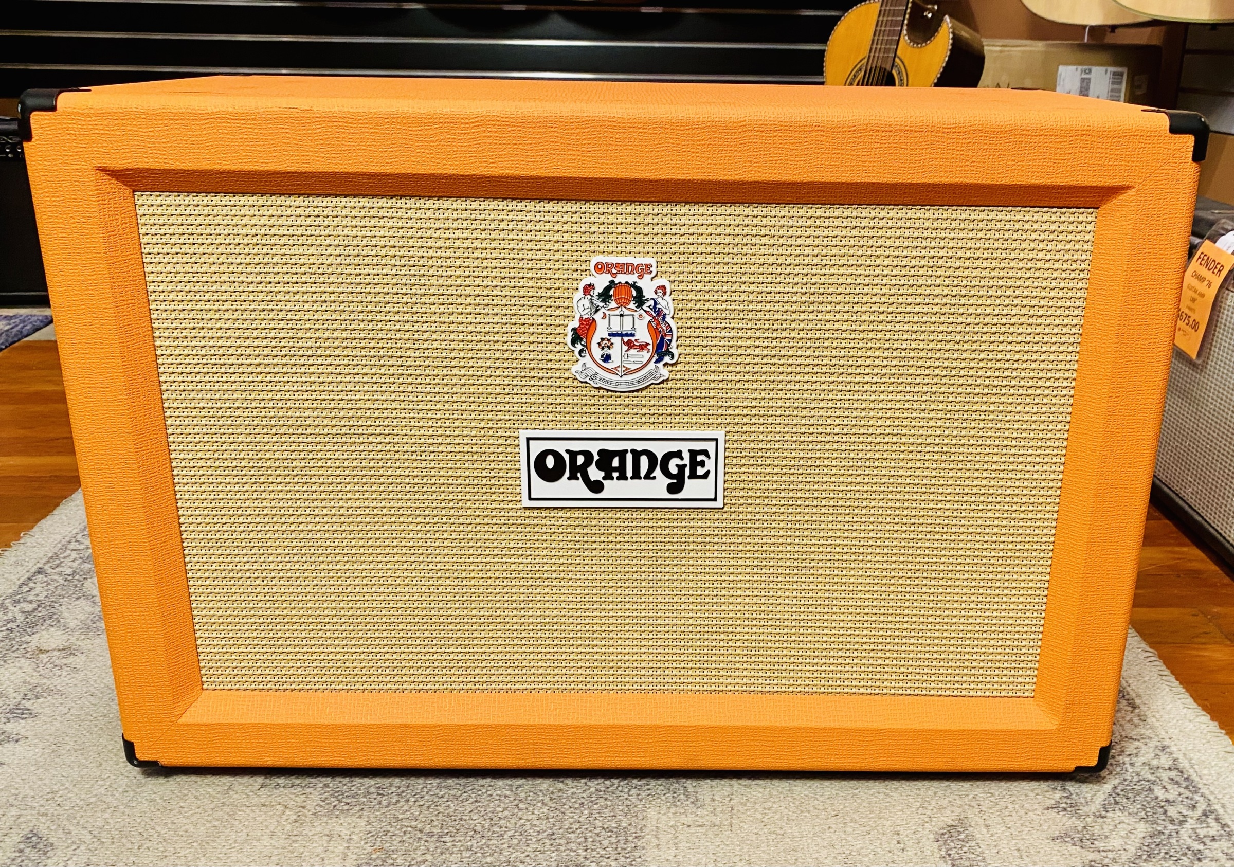 ORANGE PPC212 2X12 CABINET W/CELESTION VINTAGE 30 SPEAKERS