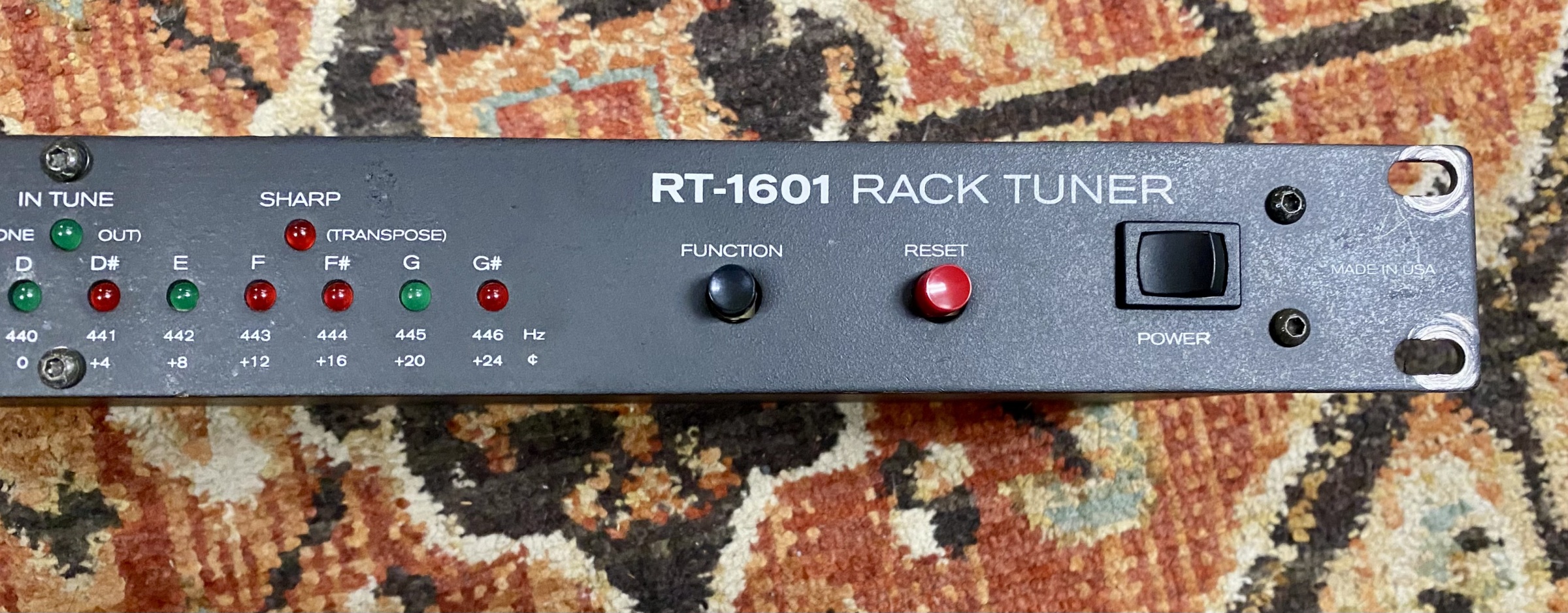 SABINE RT-1601 RACK TUNER