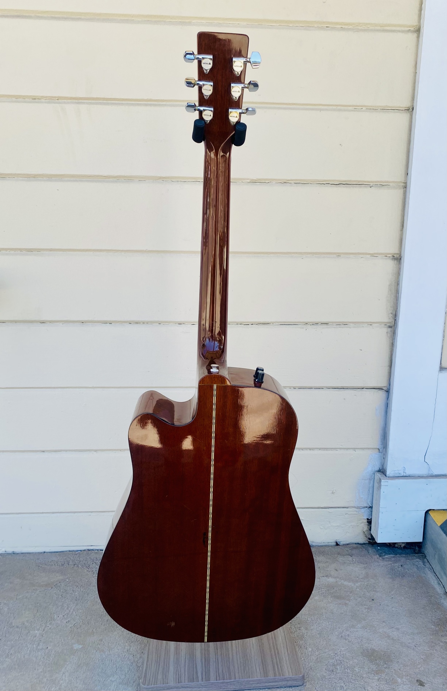 SAMICK SF18 CE ACOUSTIC/ELECTRIC GUITAR W/BAG