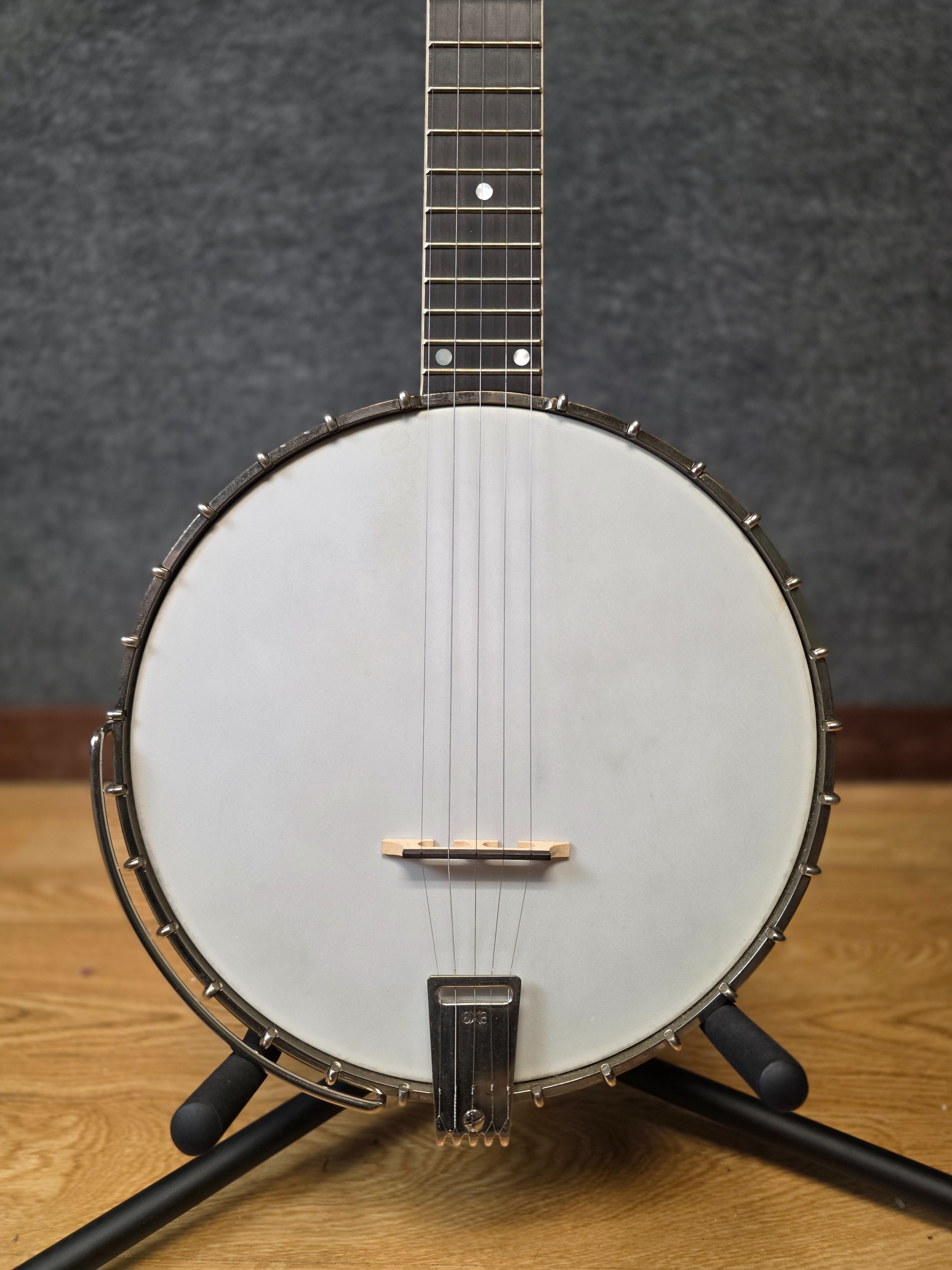 VEGA VEGAPHONE VINTAGE OPEN BACK 5 STRING BANJO W/ CASE - 1928