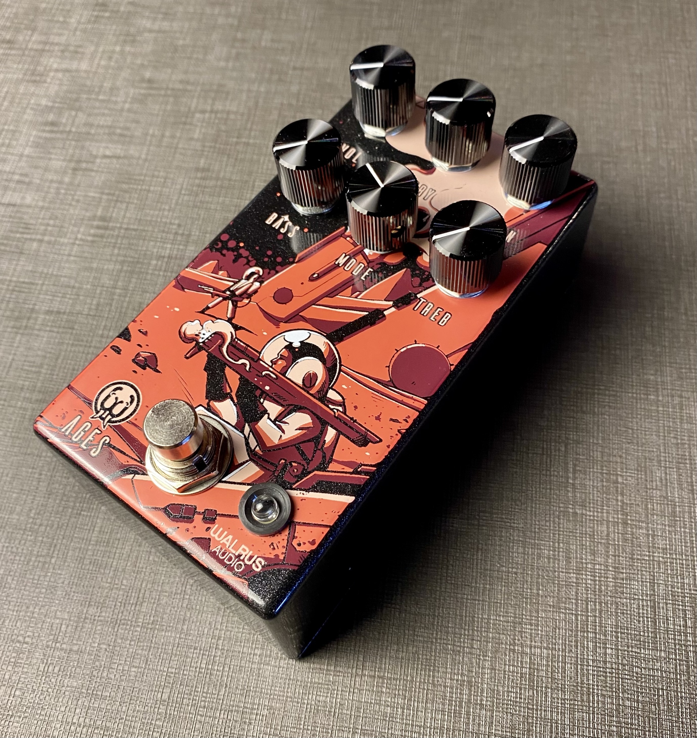 WALRUS AUDIO AGES LUNA GUITAR OVERDRIVE PEDAL W/BOX