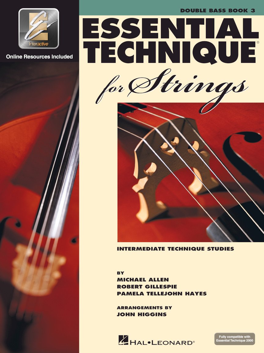 Essential Technique Book 3 String Bass 073999680775 Essential Technique Book 3 String Bass 073999680775