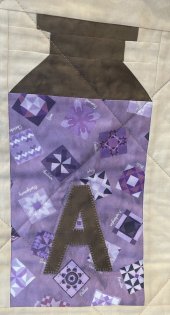 Milk Can Quilt A Block
