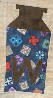 Milk Can Quilt W Block