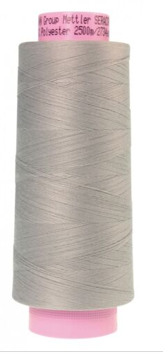 Seracor 50 wt 2734 yd 100% Polyester Ash Mist/Mettler