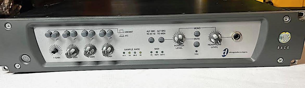 digidesign 002 Rack オーディオインターフェイス Digidesign Digi 002 Rack ~ Firewire Recording System ~ Mac