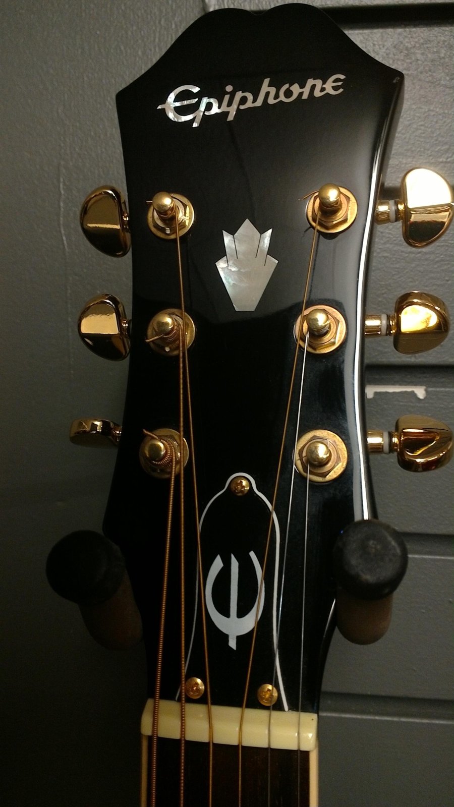 エピホン　PRー5ENAT Epiphone PR-5E Acoustic/Electric Guitar with Florentine