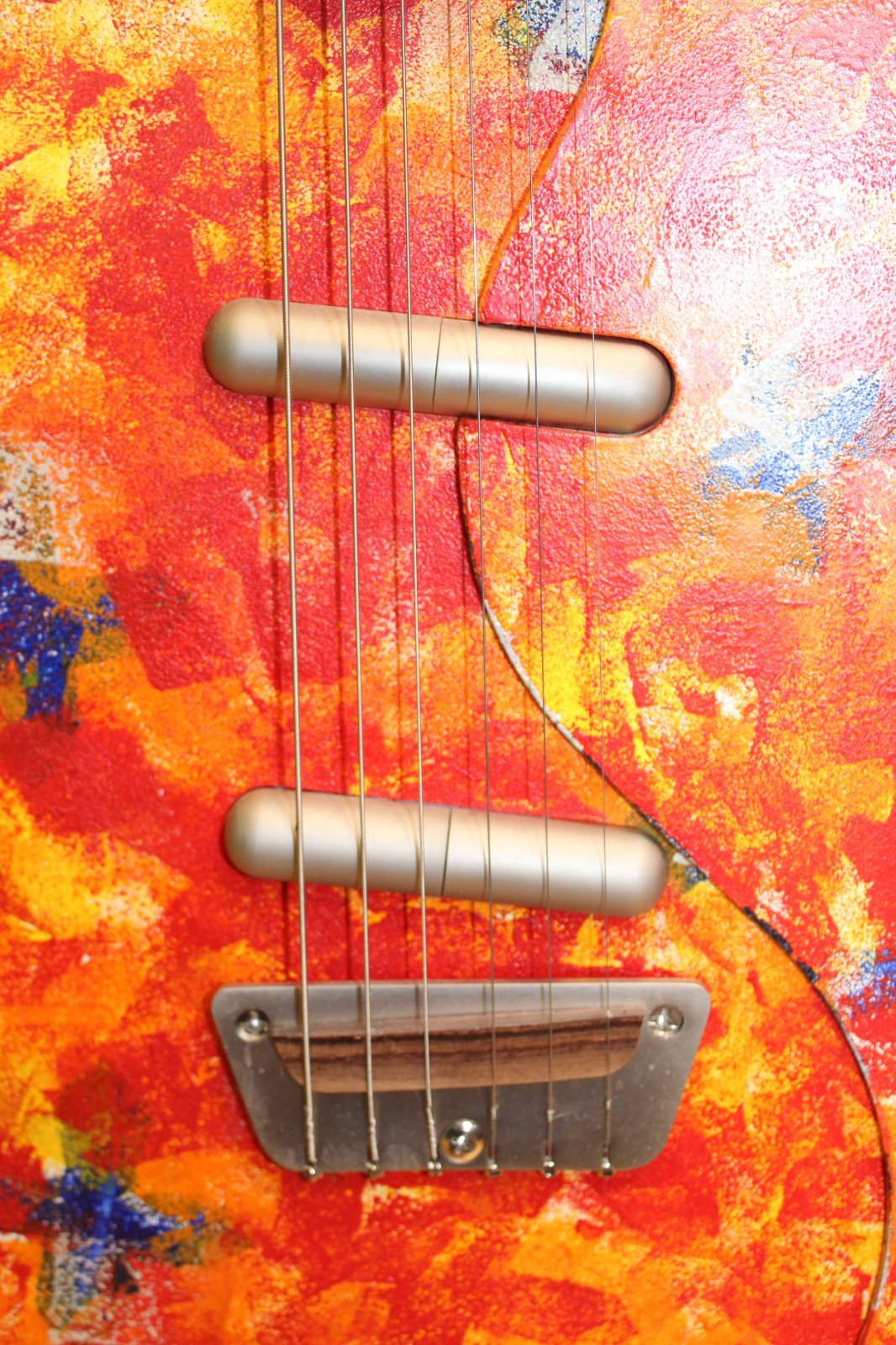 Danelectro 59' 50th Anniversary Hand-Painted Eric Clapton DC