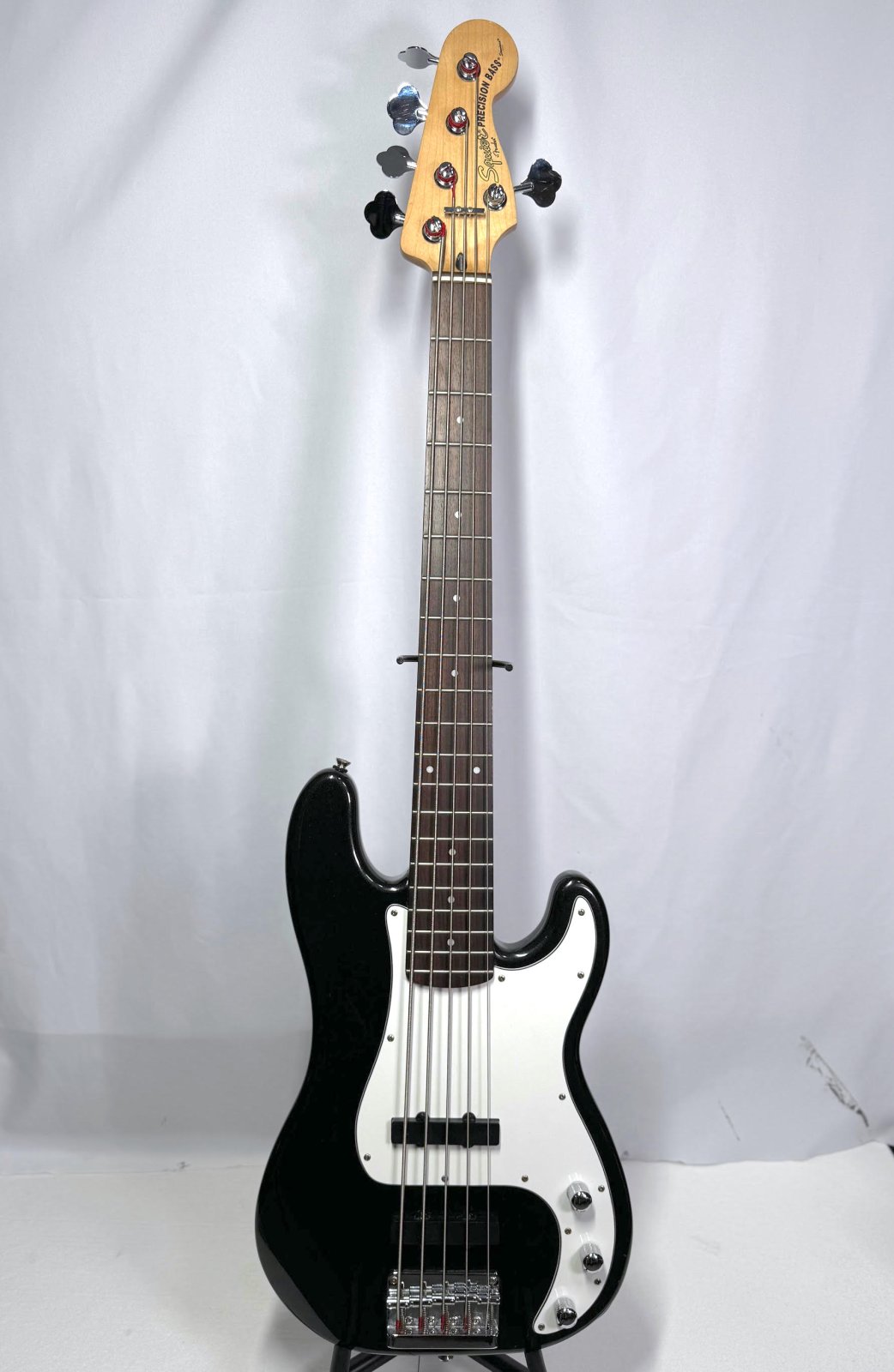 Squier　STANDARD　PJベース　Chromeピックガード　Black Amazon.com: Fender Squier Sonic Precision Bass Guitar