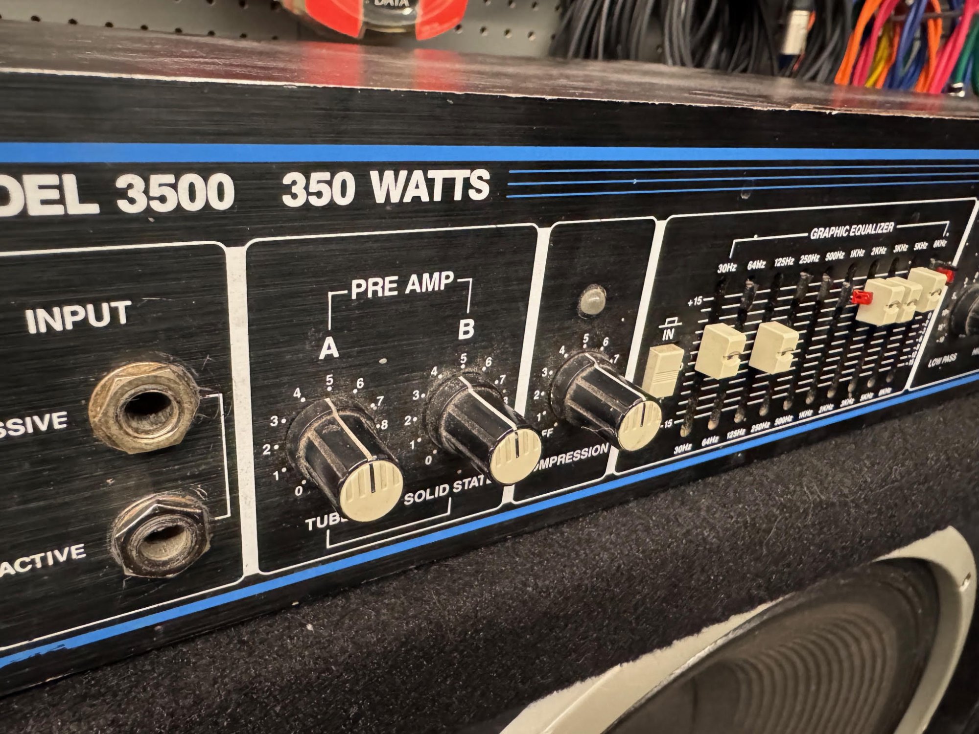 Hartke Systems Model 3500 Transient Attack Bass Amp Head