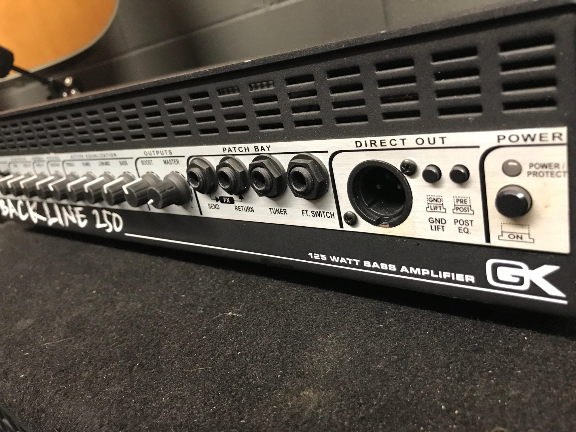 Gallien-Krueger Backline 250 125-Watt Bass Head (Used) - 885936