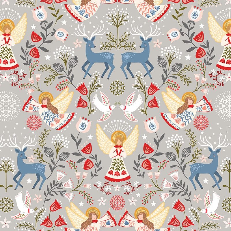 Peace and Joy On Silver #C108-2