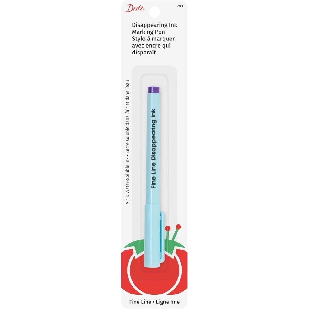 Dritz Fine Line Disappearing Pen - Purple #701D