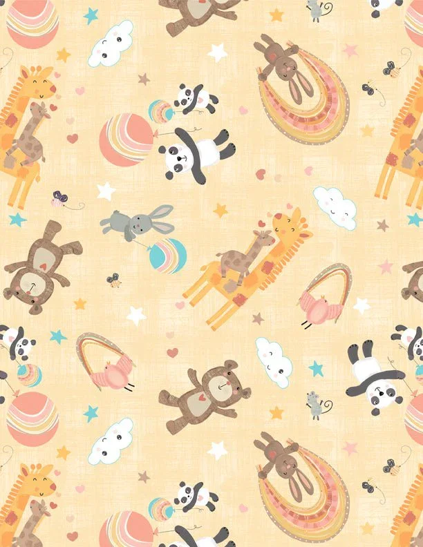 Rainbow Dreams-Jenny Faw-3073-43019-553- Baby Animals