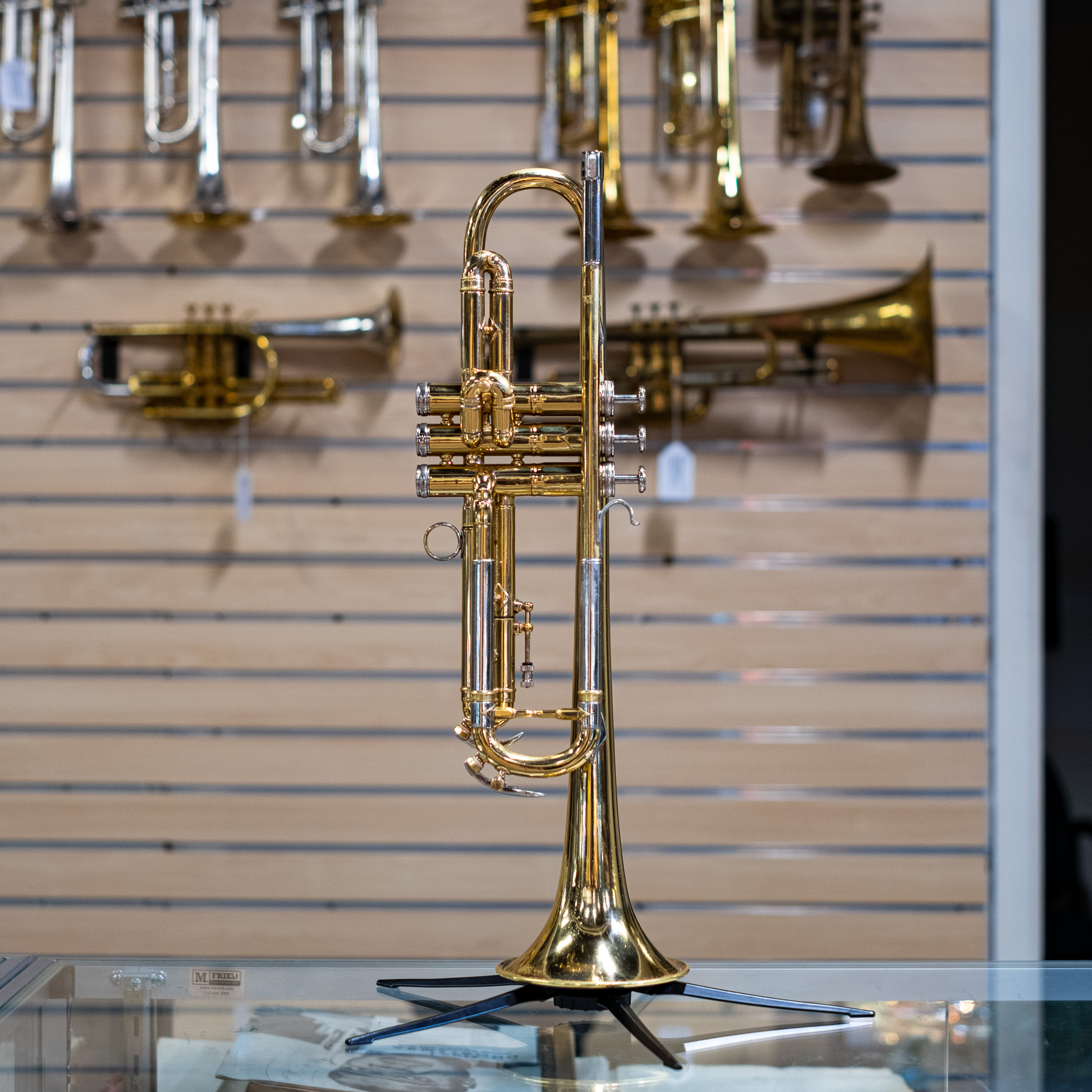1938 Rudy Muck Duo Bore Bb Trumpet