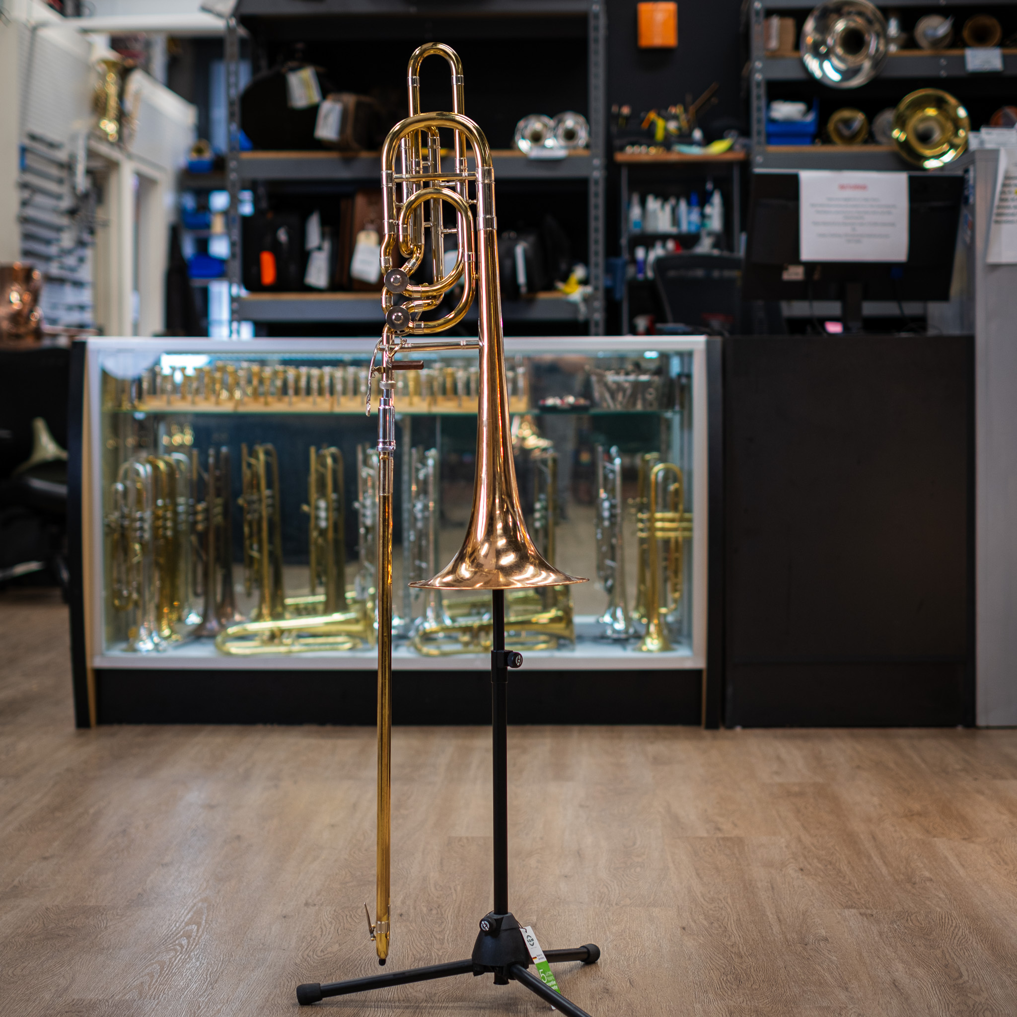 1977 Holton TR181 Bass Trombone w/ Original Case