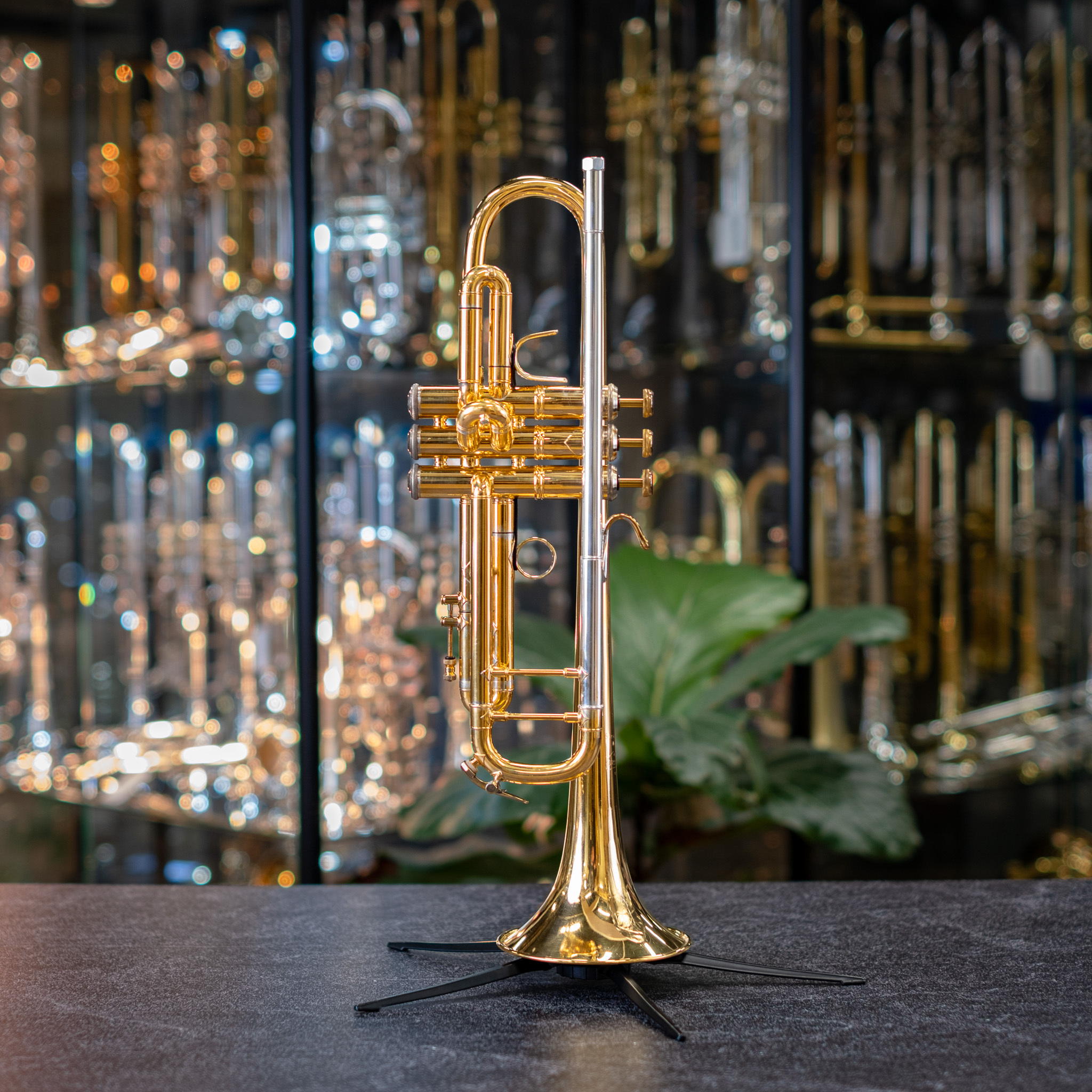 2006 Bach Stradivarius 18037 Bb Trumpet (Gold Plated w/ Silver