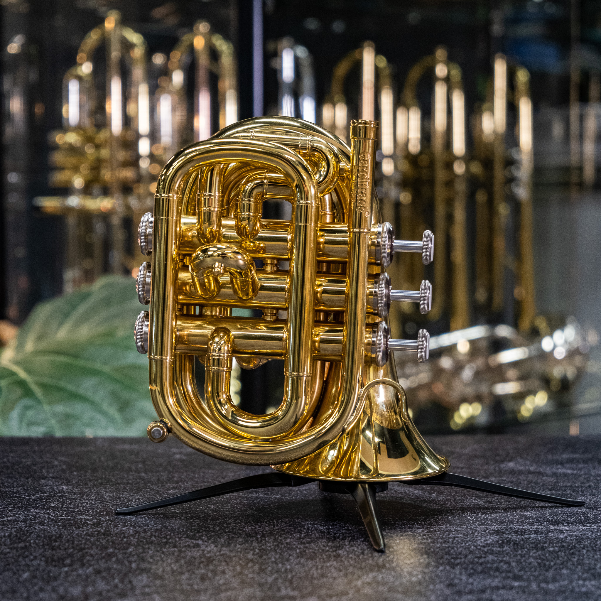 Carol Brass レザーバッグ ミニトランペット専用