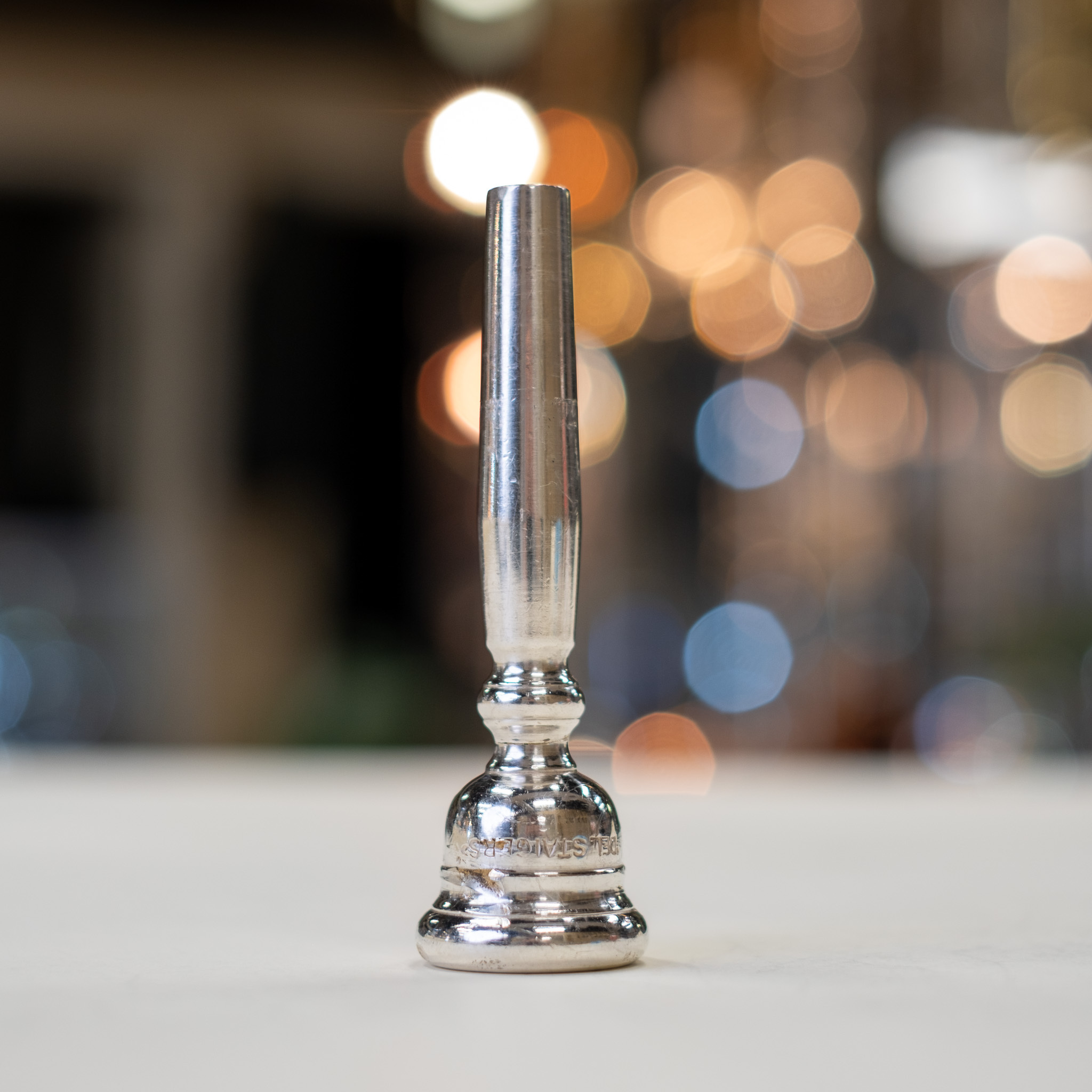 Used H.N. White Del Staigers 42 Trumpet Mouthpiece - Wallace Roney Collection