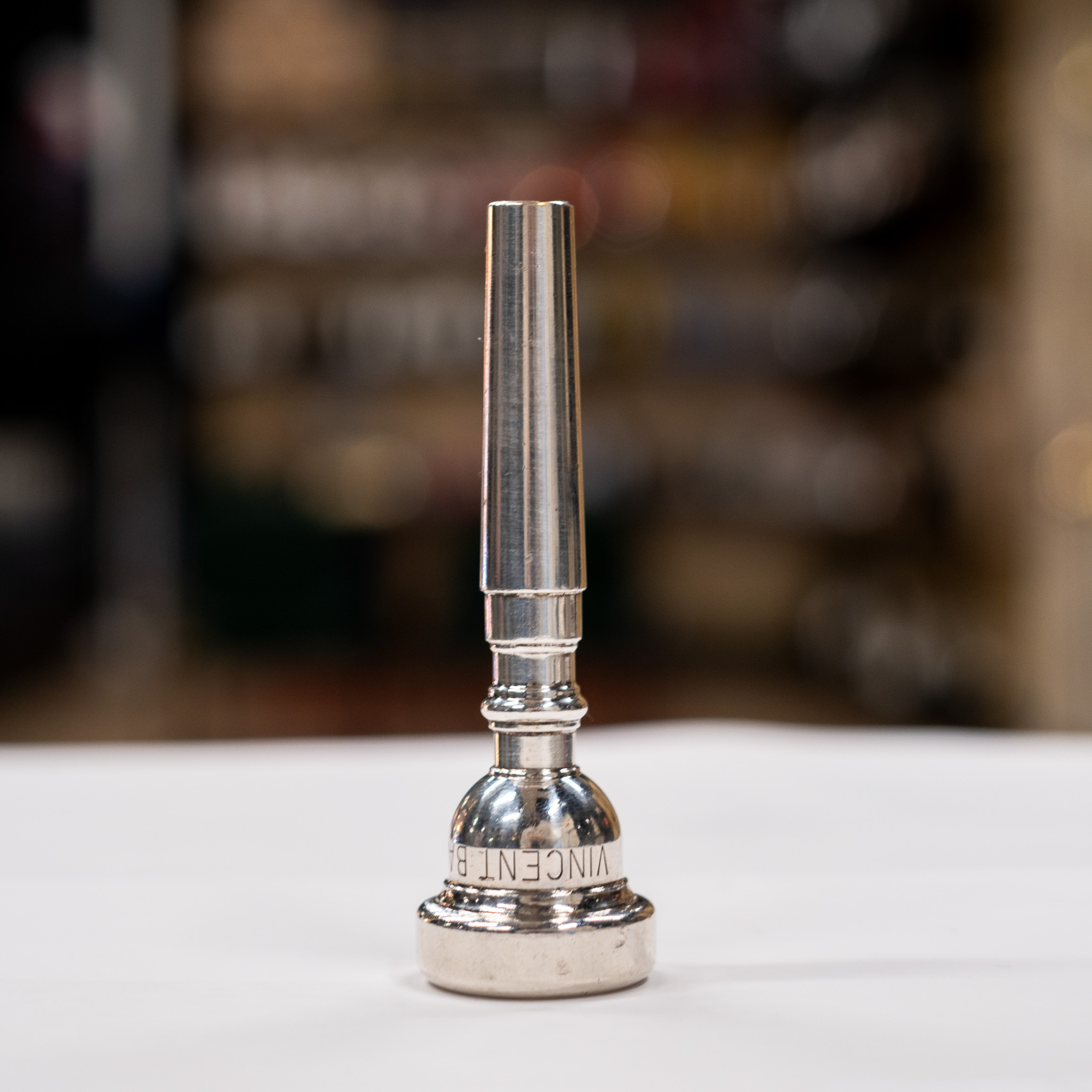 Used Bach 1 1/2B Trumpet Mouthpiece w/ 25 Throat