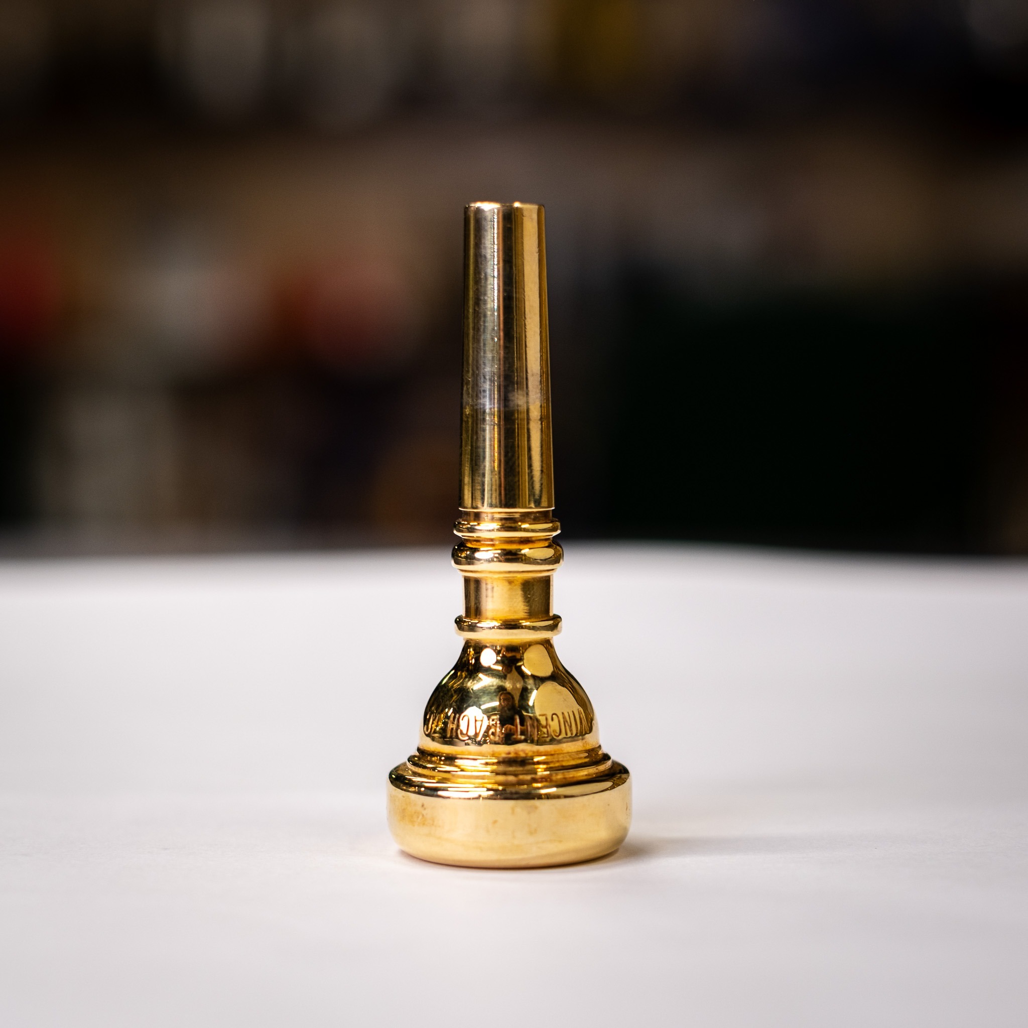 Used Bach 7C Cornet Mouthpiece (Gold-Plated)