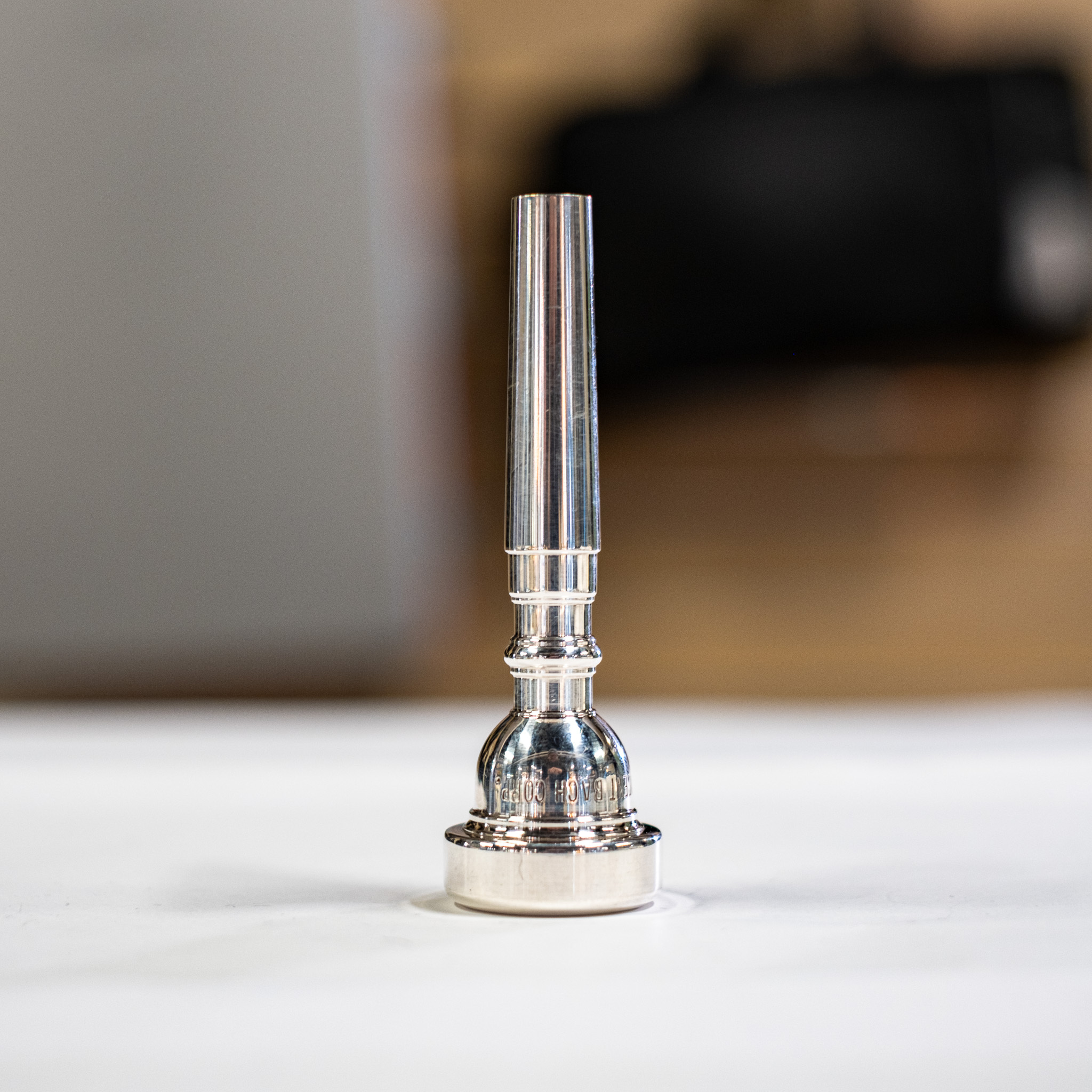 Used Bach 7E Trumpet Mouthpiece w/ 30 Throat, 76 Backbore (1970s)