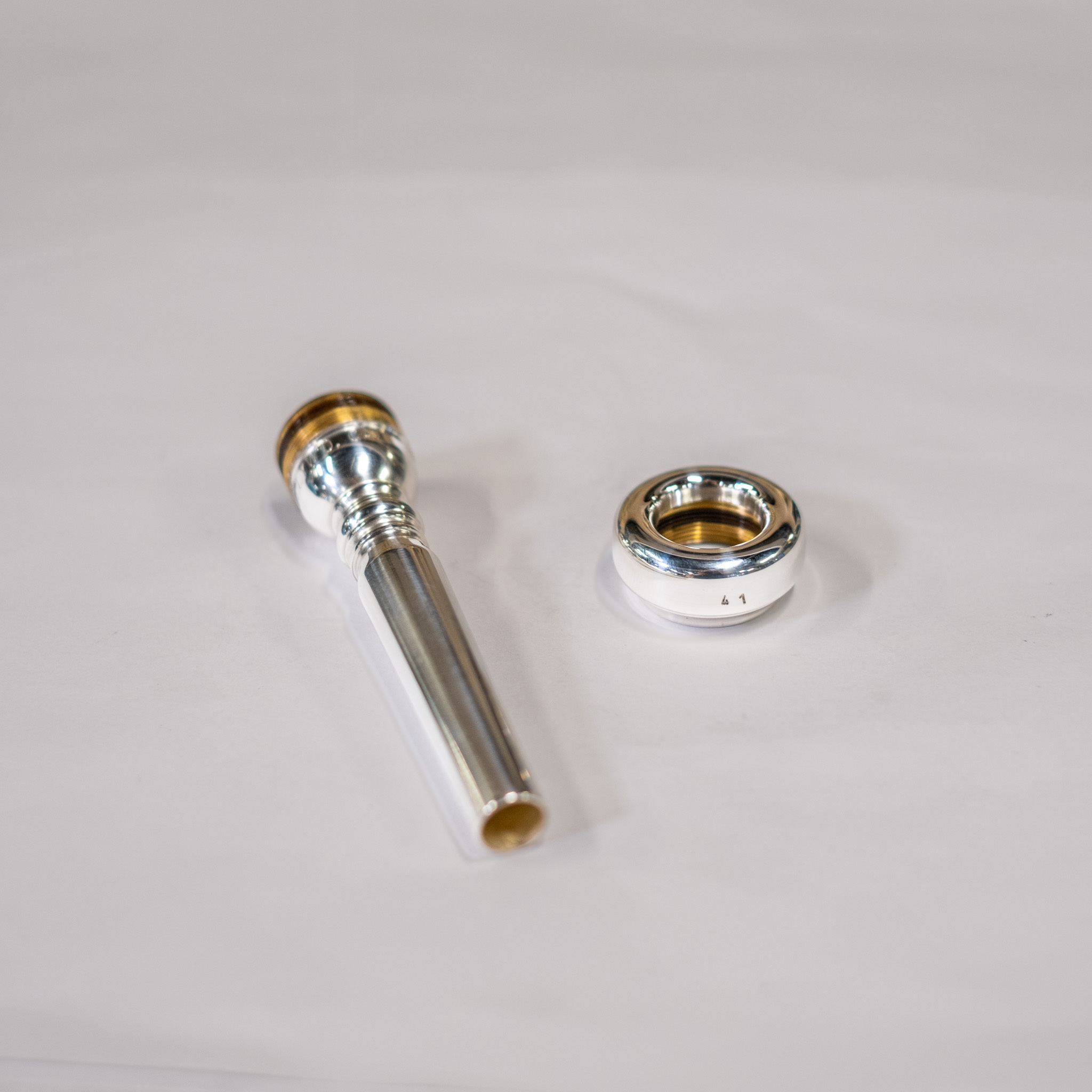 Used Bob Reeves 41M Trumpet Mouthpiece w/ Original Box